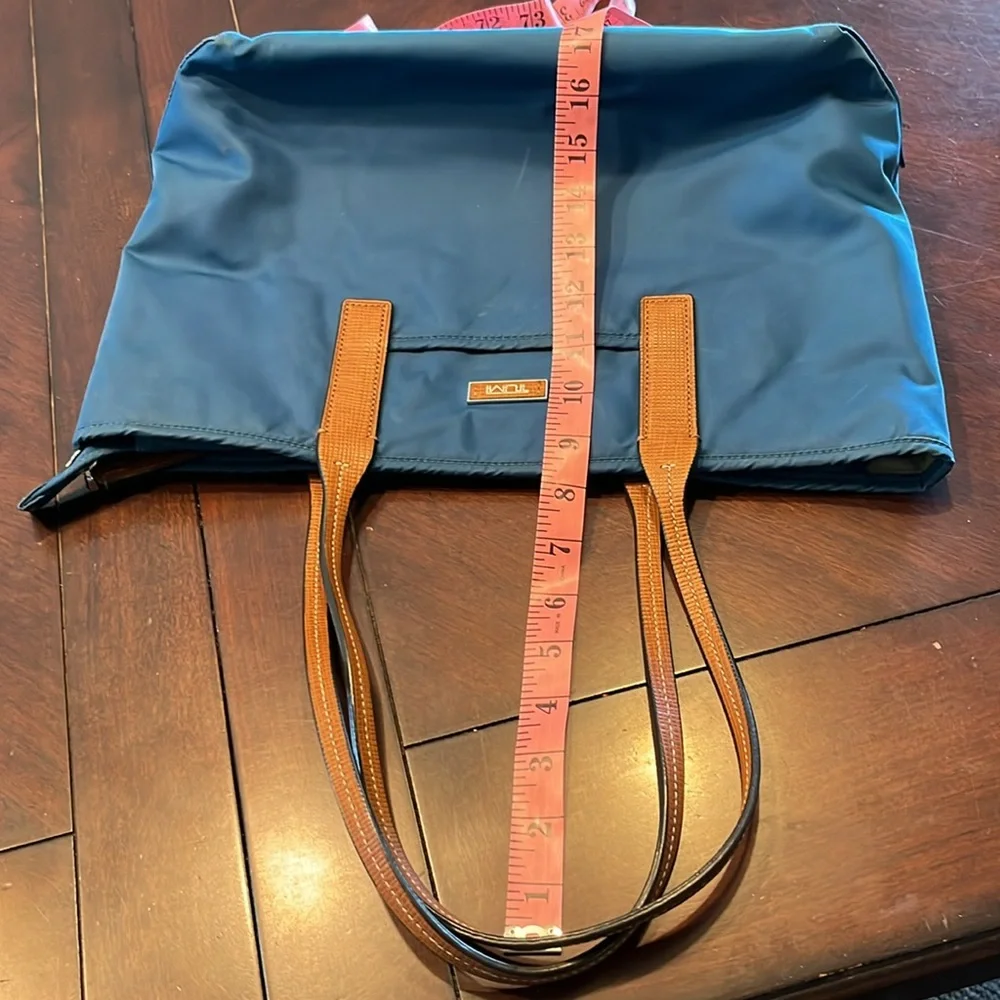 TUMI Canvas Shoulder Bag - Picture 6 of 7